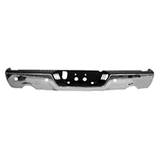 Value Line Factory Style Replacement Rear Step Bumper Assembly for Dodge Ram 1500, Ram 1500
