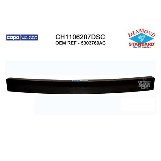 Rear Bumper Impact Bar 2007-2017 Dodge Caliber & Jeep Compass, Patriot