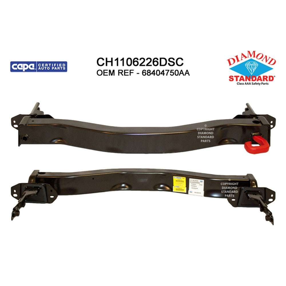 Rear Bumper Impact Bar 2015-2023 Jeep Renegade