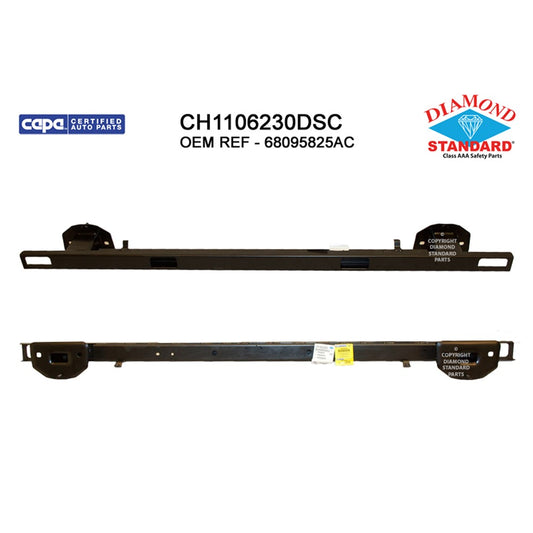Rear Bumper Impact Bar 2014-2025 Ram Promaster 1500, Promaster 2500, Promaster 3500