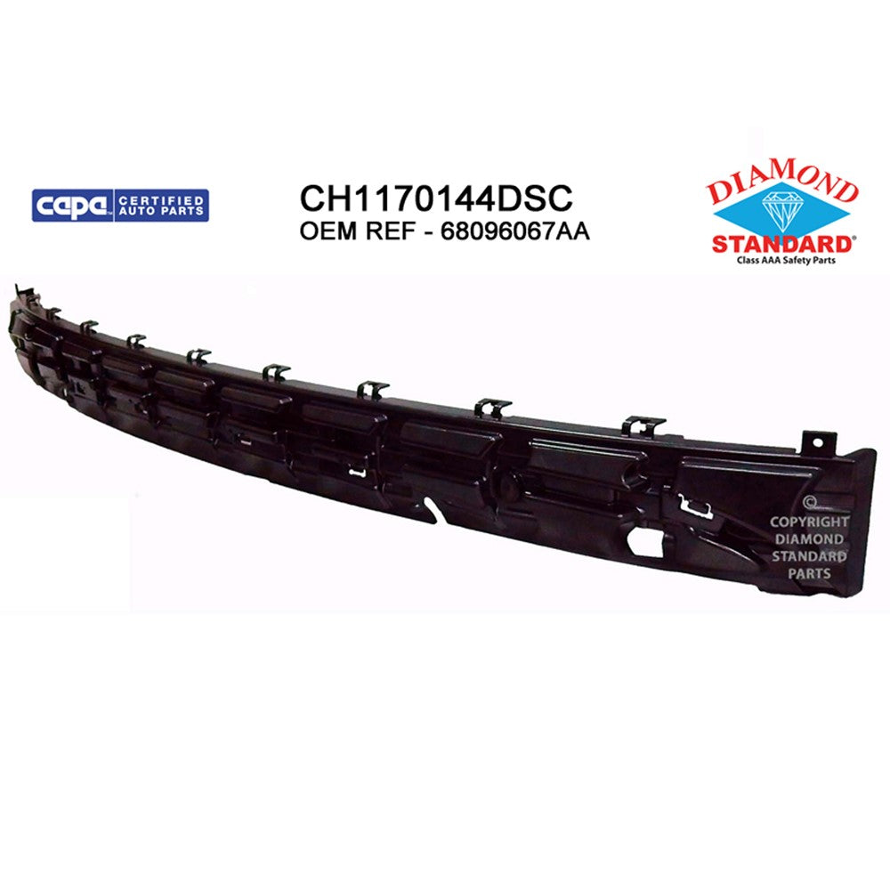 Rear Bumper Impact Absorber 2015-2017 Chrysler 200