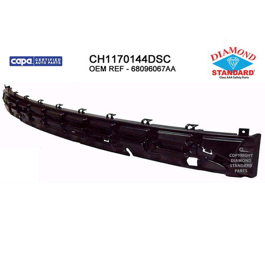 Rear Bumper Impact Absorber 2015-2017 Chrysler 200