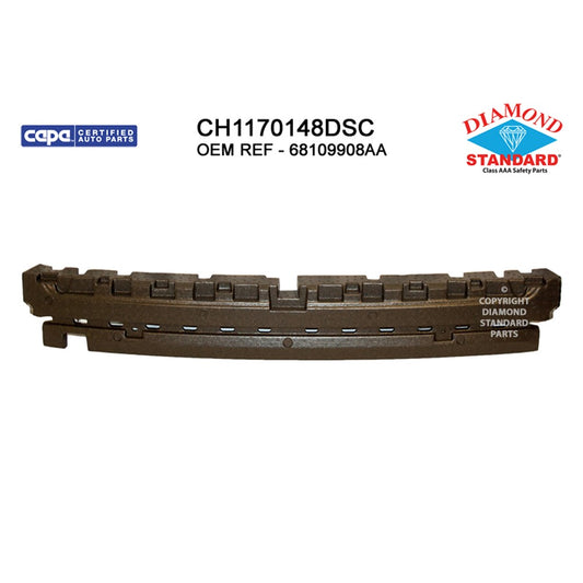 Rear Bumper Impact Absorber 2011-2017 Jeep Compass