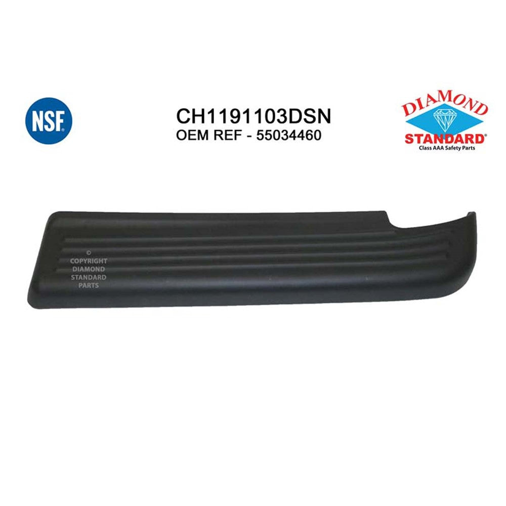 Rear Right Passenger Side Rear Step Bumper Pad 1994-2002 Dodge Pickup_dodge_fullsize(-2002)