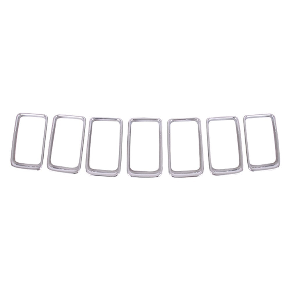 Grille Trim Ring 7-Piece Set 2014-2016 Jeep Grand Cherokee