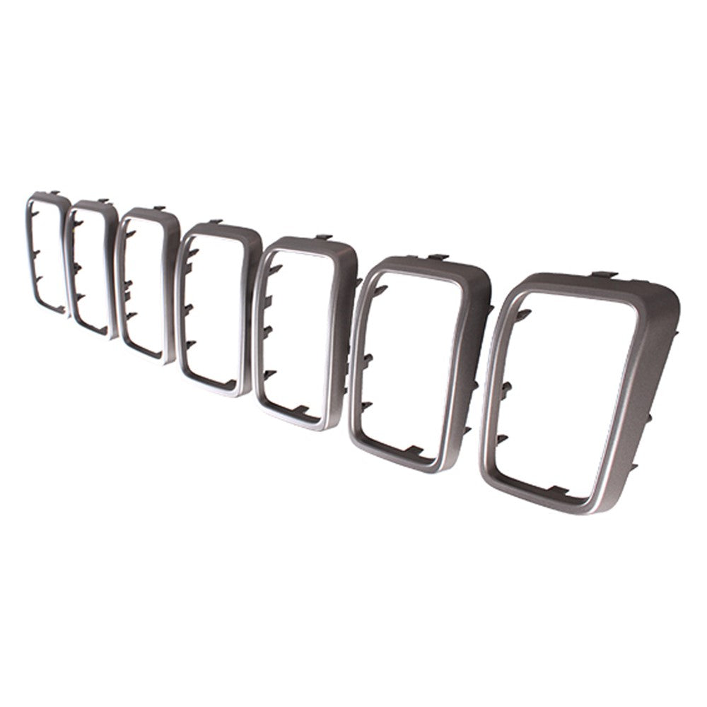 Grille Trim Ring 7-Piece Set 2017-2022 Jeep Grand Cherokee, Grand Cherokee Wk