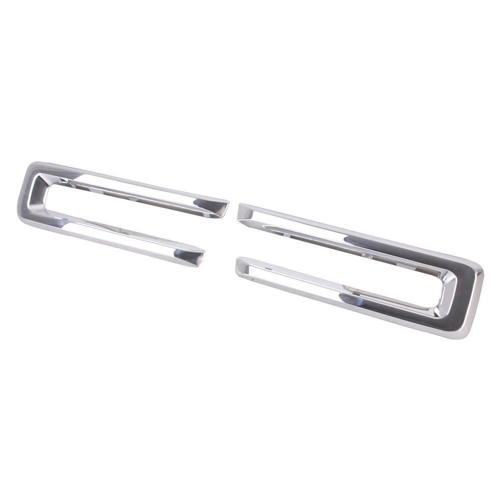 Grille Trim Ring 2-Piece Set [nostrils] Chrome 2019-2024 Ram 2500, 3500, Pickup-Ram-4500, Pickup-Ram-5500