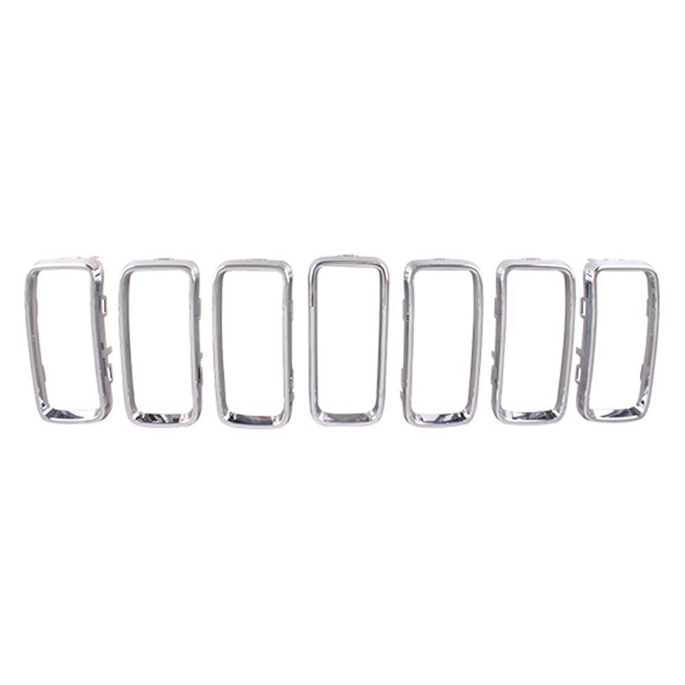 Grille Trim Ring 7-Piece Set 2019-2023 Jeep Renegade
