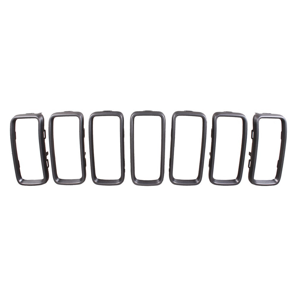 Grille Trim Ring 7-Piece Set 2019-2023 Jeep Renegade
