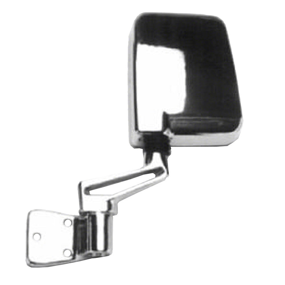 Left Driver Side Manual Door Mirror 1987-2002 Jeep Wrangler