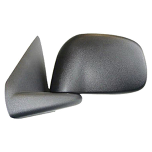 Left Driver Side Manual Door Mirror 2002-2009 Dodge Ram 1500, Ram 2500, Ram 3500