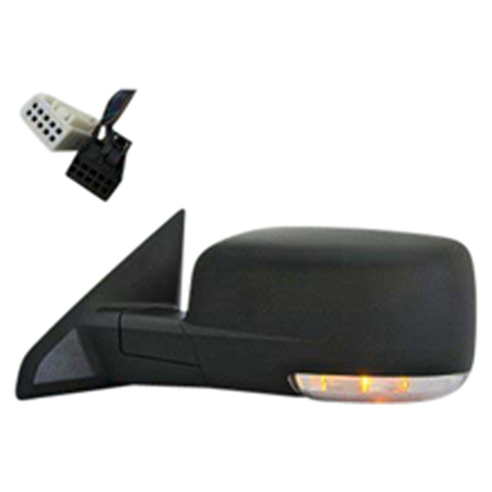 Left Driver Side Power Door Mirror 2009-2010 Dodge Ram 1500, Ram 2500 & Ram 1500