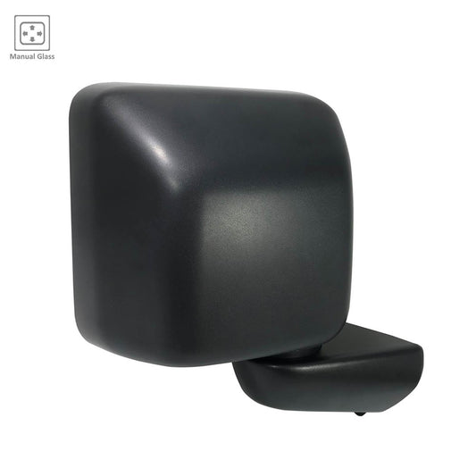 Right Passenger Side Manual Door Mirror 2018-2025 Jeep Wrangler, Gladiator