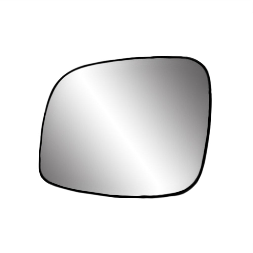 Left Driver Side Door Mirror Glass Assembly [encased In Backing] 2008-2020 Chrysler Town & Country & Dodge Caravan & Ram C/V, Cv