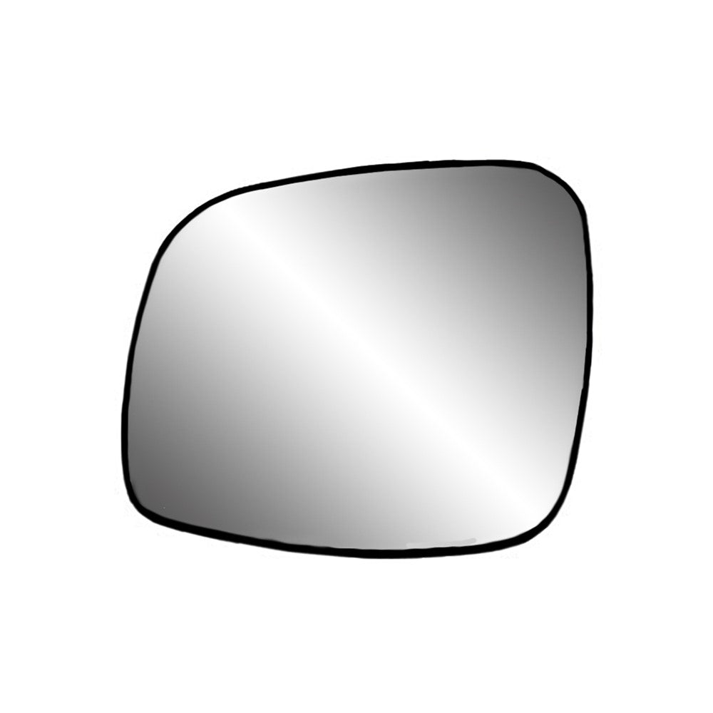 Left Driver Side Door Mirror Glass Assembly [encased In Backing] 2008-2020 Chrysler Town & Country & Dodge Caravan & Ram C/V, Cv