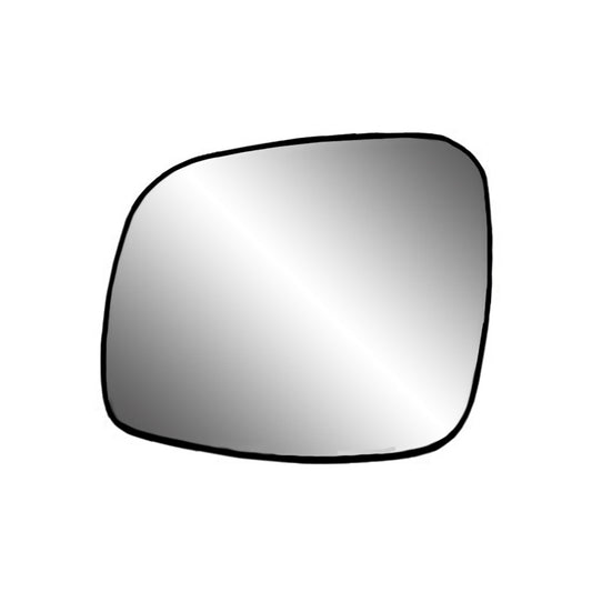 Left Driver Side Door Mirror Glass Assembly [encased In Backing] 2008-2020 Chrysler Town & Country & Dodge Caravan & Ram C/V, Cv