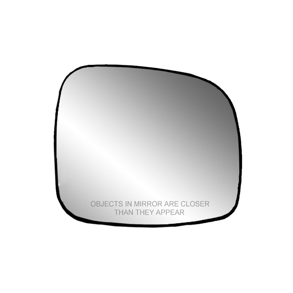 Right Passenger Side Door Mirror Glass Assembly [encased In Backing] 2008-2020 Chrysler Town & Country & Dodge Caravan & Ram C/V, Cv