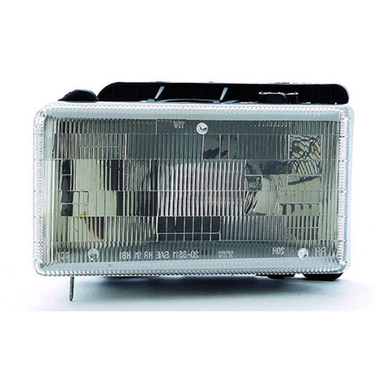 Front Left Driver Side Aero Headlight Assembly 1991-1996 Dodge Dakota