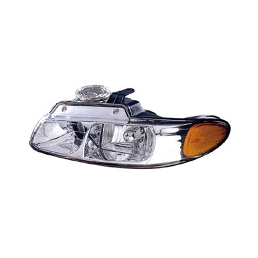 Front Left Driver Side Headlight Assembly 1996-1999 Chrysler Town & Country & Dodge Caravan & Plymouth Voyager