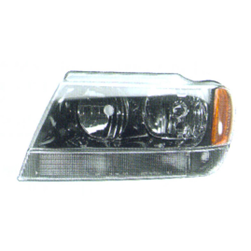 Front Left Driver Side Headlight Assembly 1999-2004 Jeep Grand Cherokee