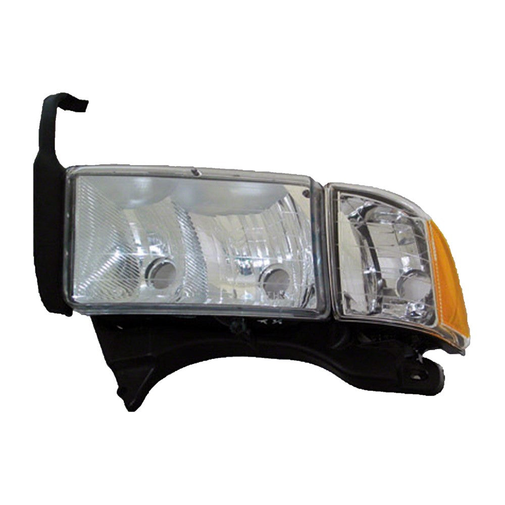 Front Left Driver Side Headlight Assembly 1999-2002 Dodge Pickup_dodge_fullsize(-2002)