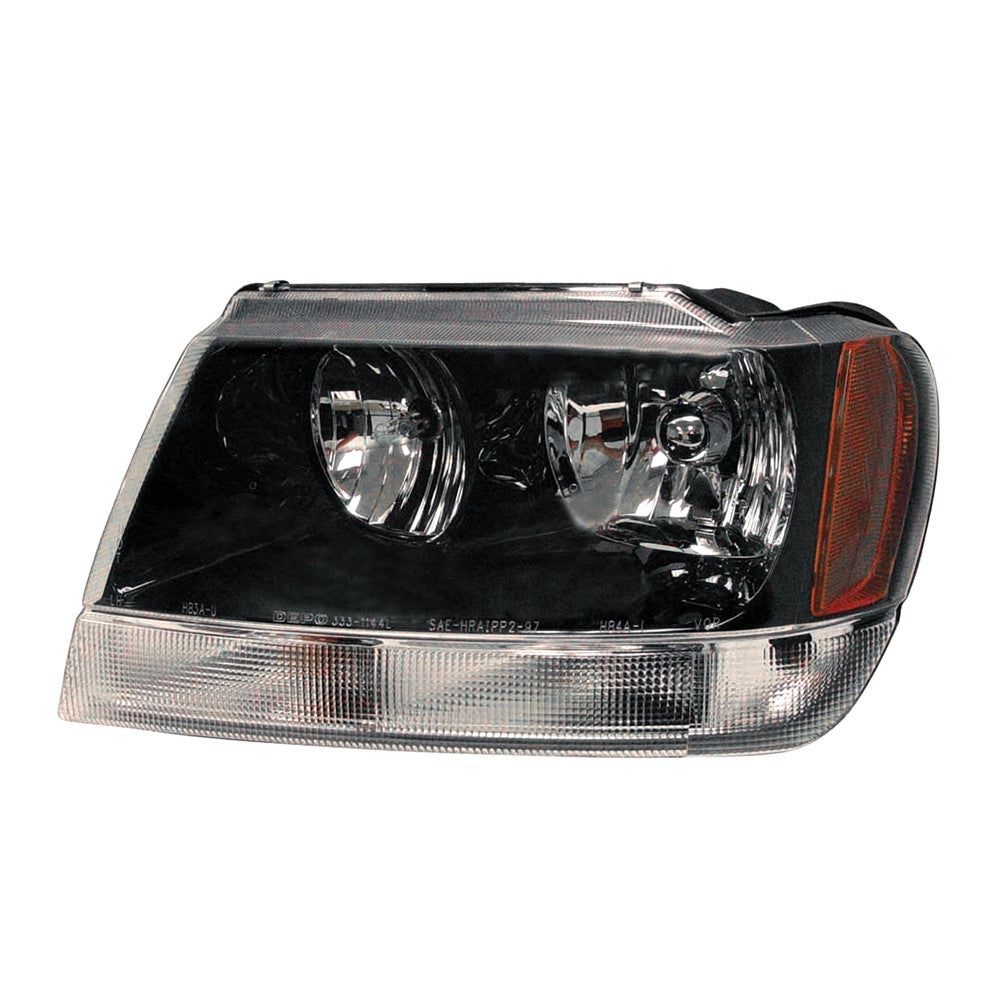 Front Left Driver Side Front Headlight Assembly 2002-2004 Jeep Grand Cherokee