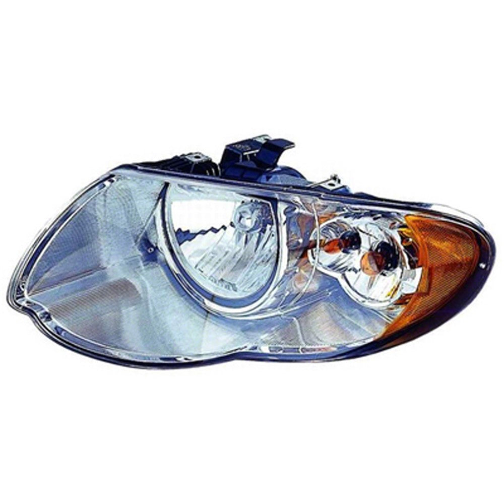 Front Left Driver Side Headlight Lens And Housing 2005-2007 Chrysler Town & Country