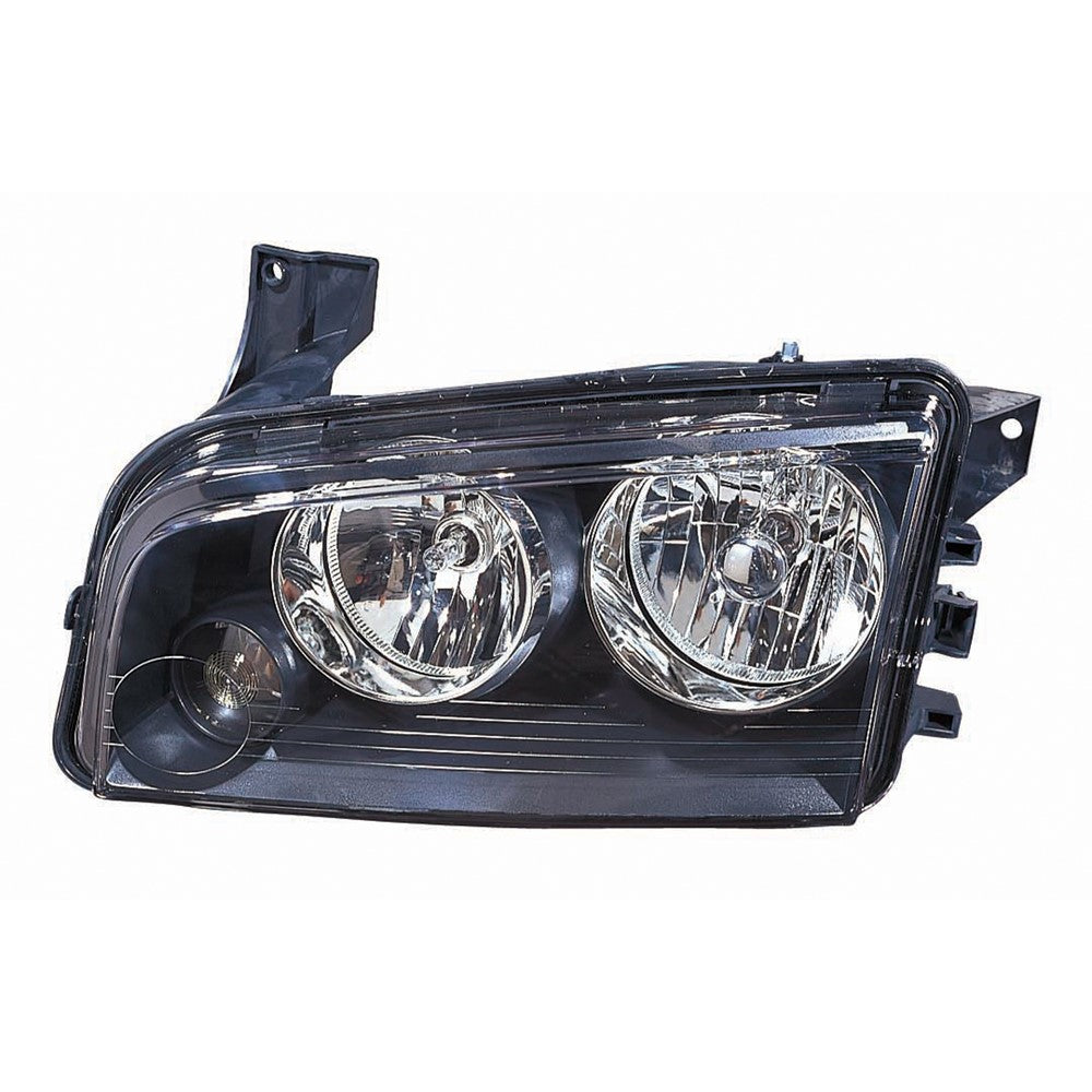 Front Left Driver Side Halogen Headlight Assembly 2006-2007 Dodge Charger