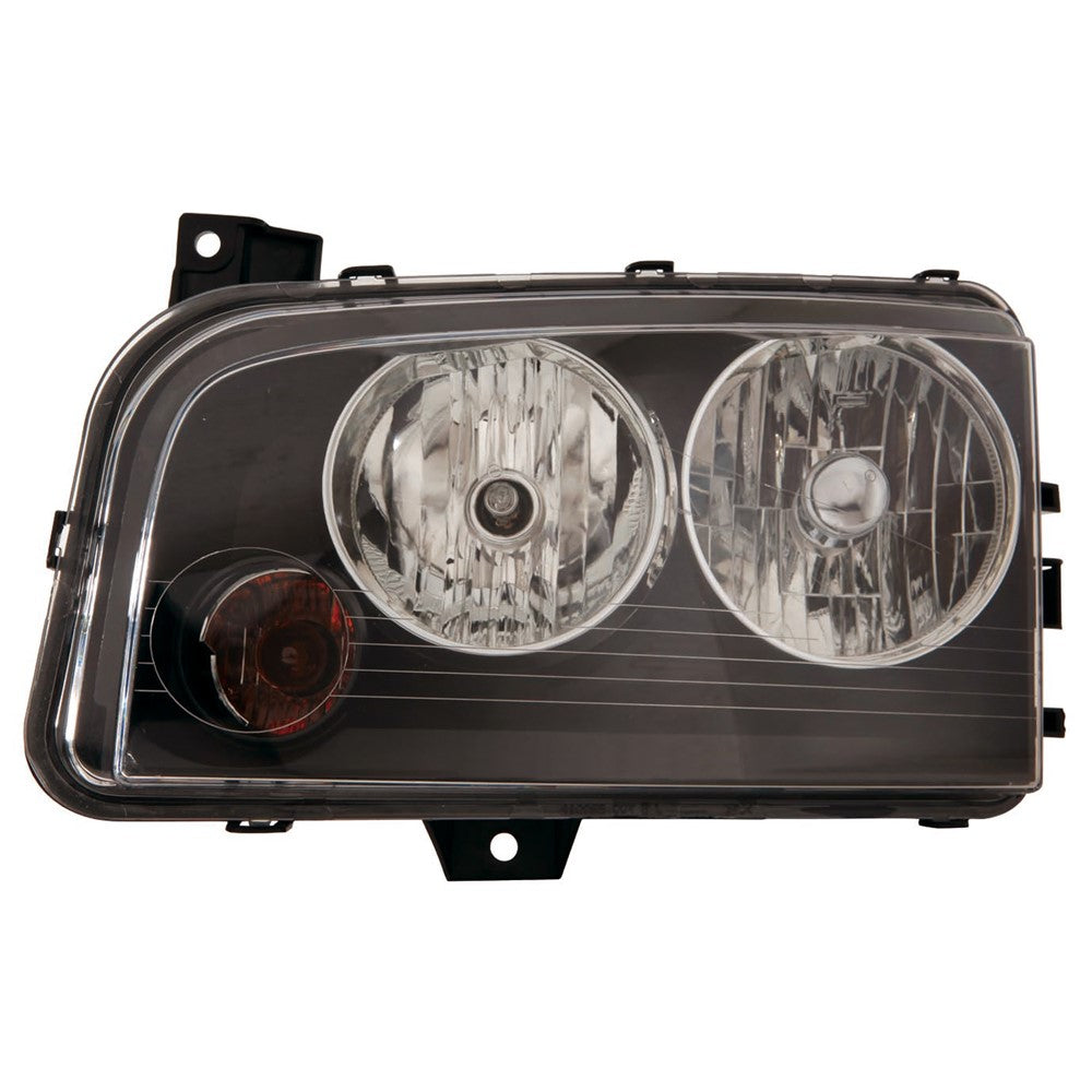 Front Left Driver Side Halogen Headlight Assembly 2007-2010 Dodge Charger