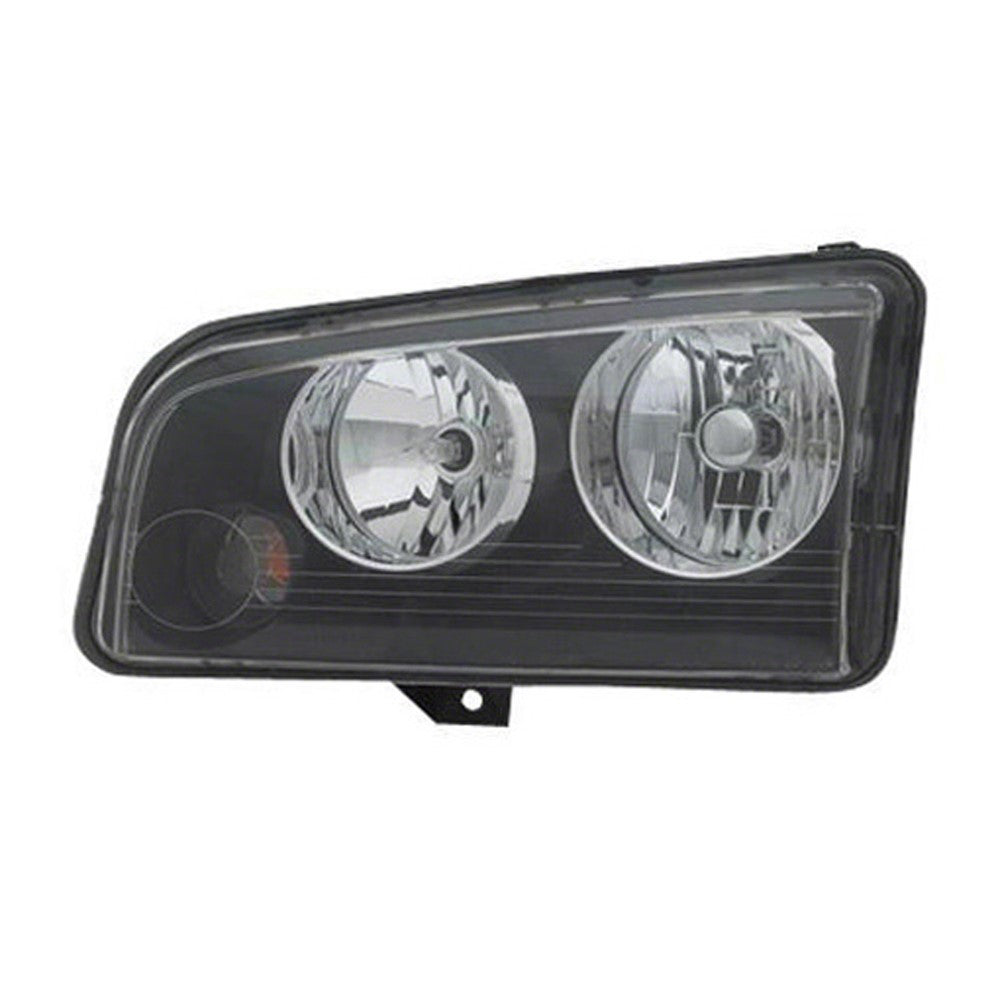 Front Left Driver Side Halogen Headlight Assembly 2007-2010 Dodge Charger