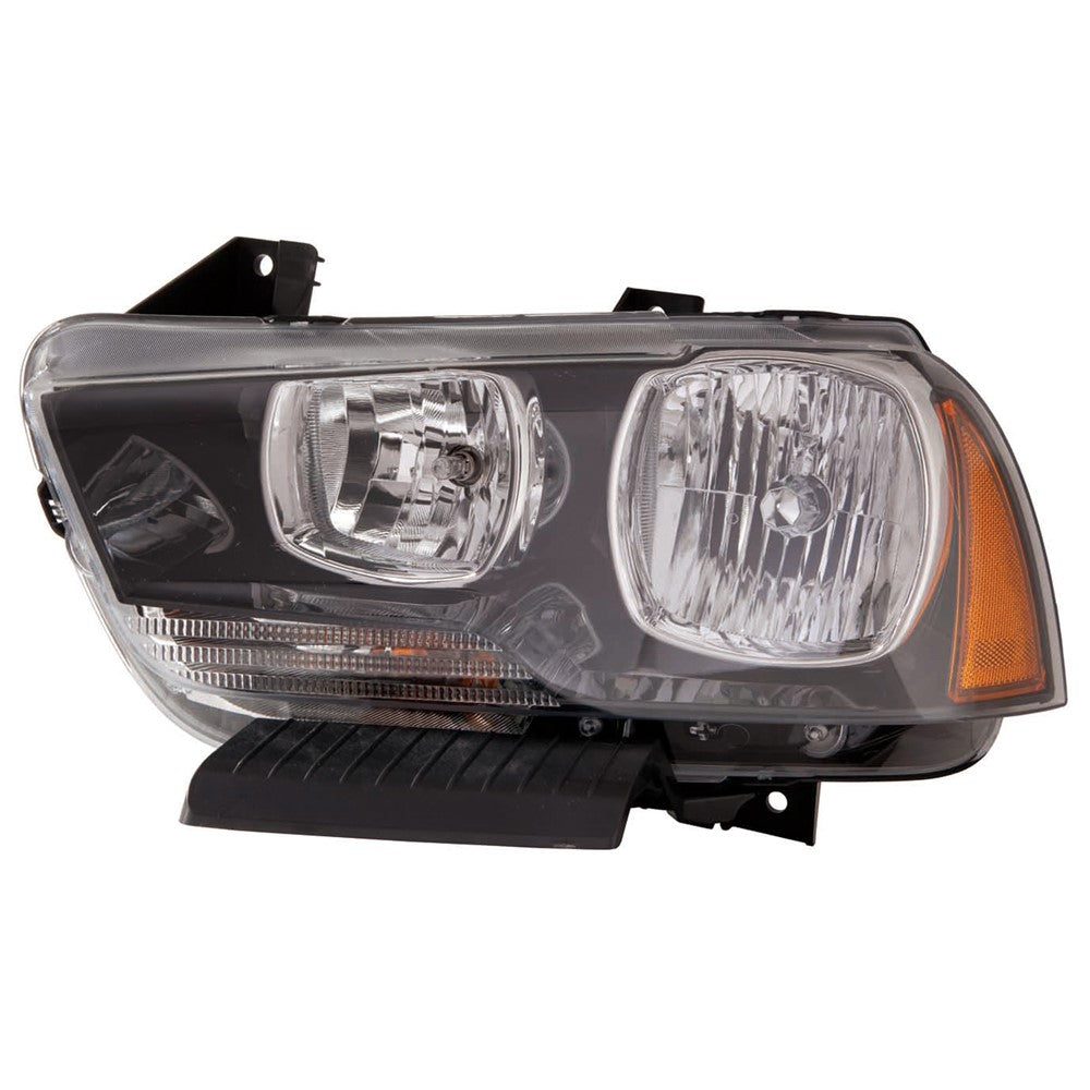 Front Left Driver Side Halogen Headlight Assembly 2011-2014 Dodge Charger
