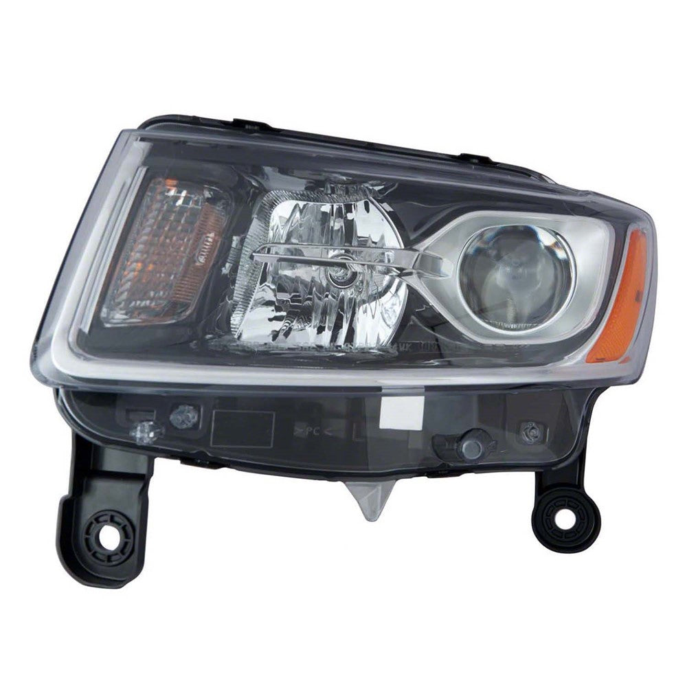 Front Left Driver Side Halogen Headlight Assembly 2014-2016 Jeep Grand Cherokee