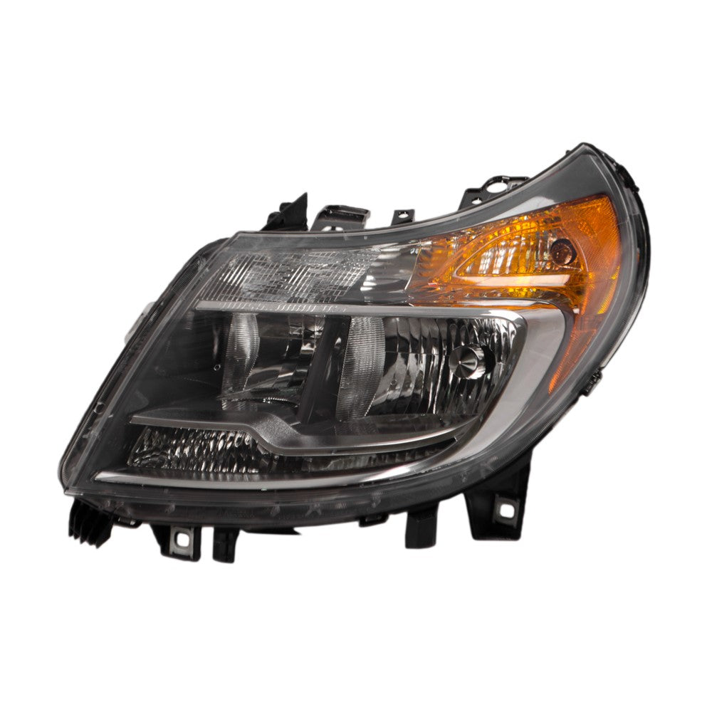 Front Left Driver Side Halogen Headlight Assembly 2014-2022 Ram Promaster 1500, Promaster 2500, Promaster 3500