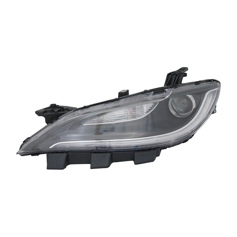 Front Left Driver Side Halogen Headlight Assembly [9012 Bulb] With Led Daytime Running Lamp 2015 Chrysler 200