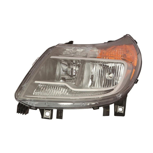 Front Left Driver Side Halogen Headlight Assembly 2014-2022 Ram Promaster 1500, Promaster 2500, Promaster 3500