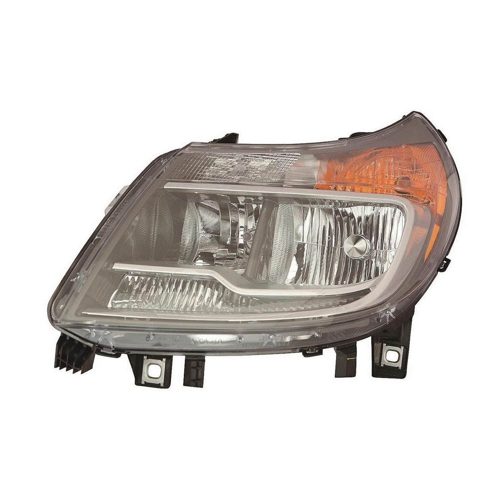 Front Left Driver Side Halogen Headlight Assembly 2014-2022 Ram Promaster 1500, Promaster 2500, Promaster 3500