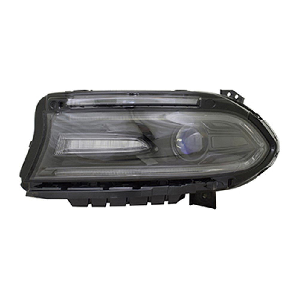Front Left Driver Side Halogen Headlight Assembly 2016-2017 Dodge Charger