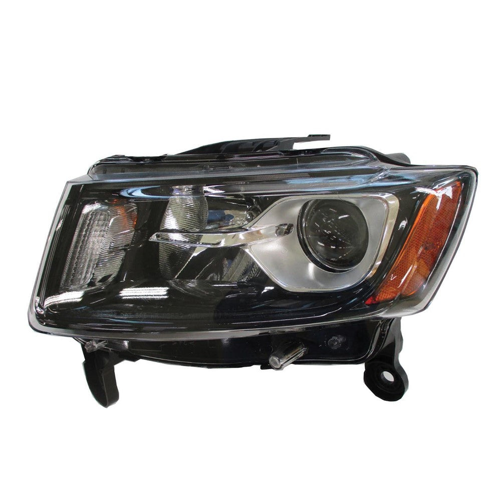 Front Left Driver Side Halogen Headlight Assembly 2014-2016 Jeep Grand Cherokee