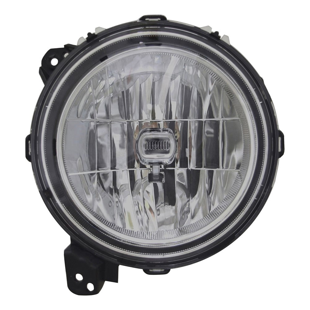 Front Left Driver Side Halogen Headlight Assembly 2018-2025 Jeep Wrangler, Gladiator