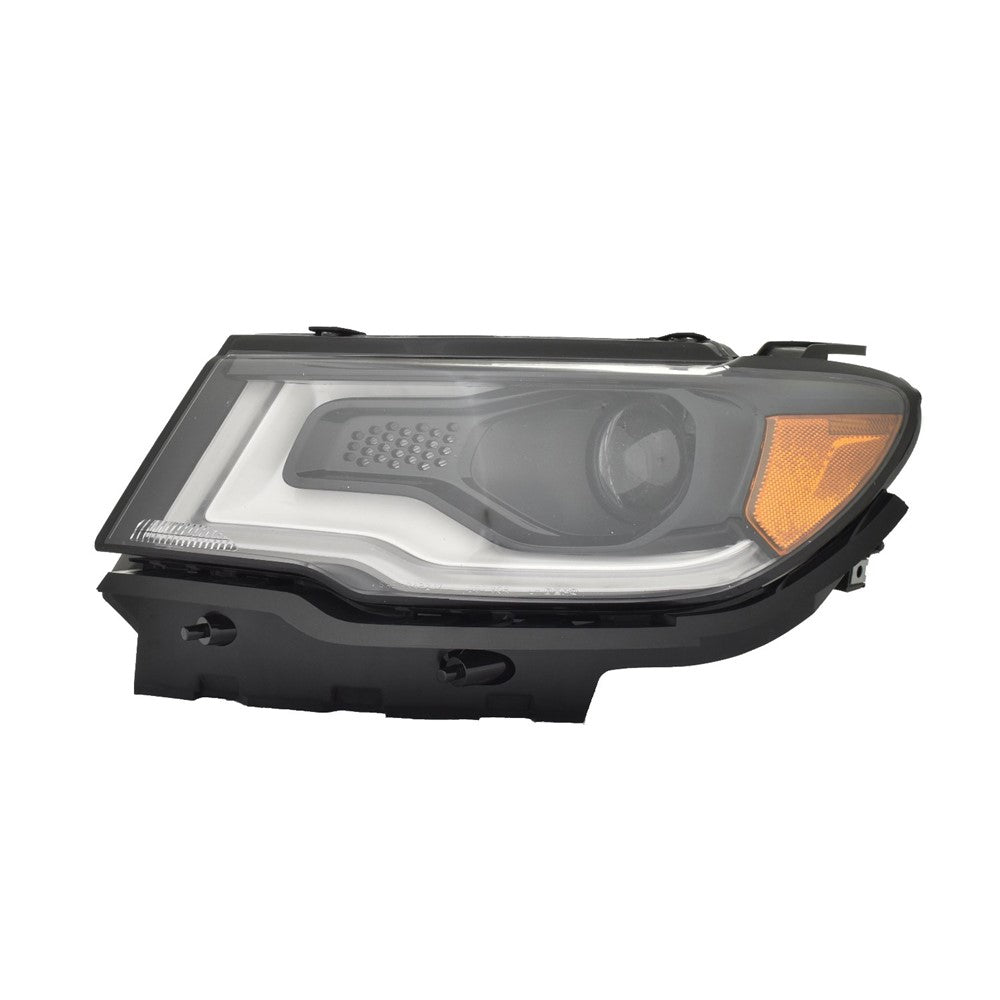 Front Left Driver Side Hid Headlight Assembly 2017-2021 Jeep Compass