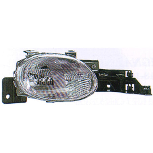 Front Right Passenger Side Headlight Assembly 1995-1999 Dodge Neon & Plymouth Neon