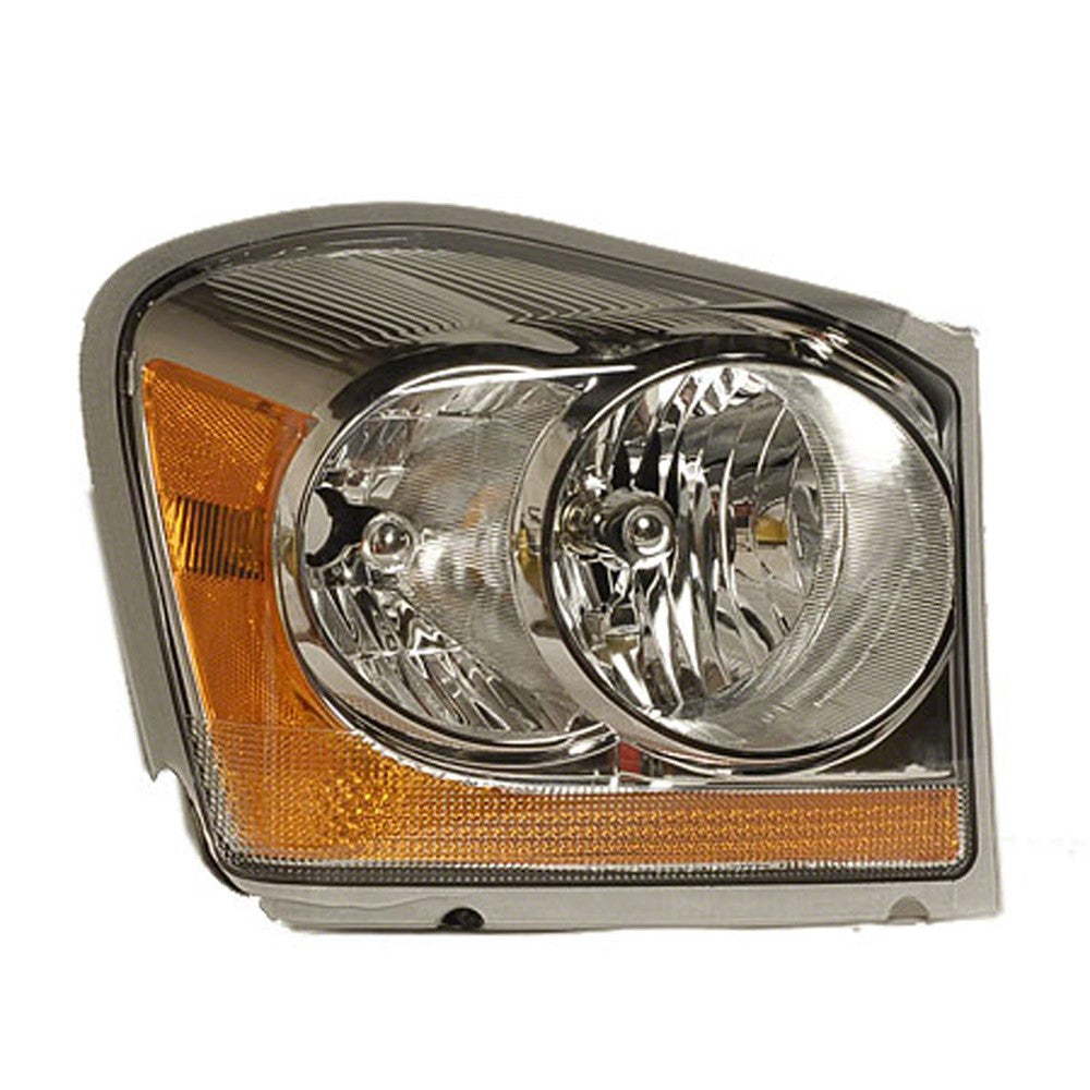 Front Right Passenger Side Headlight Assembly 2004-2005 Dodge Durango