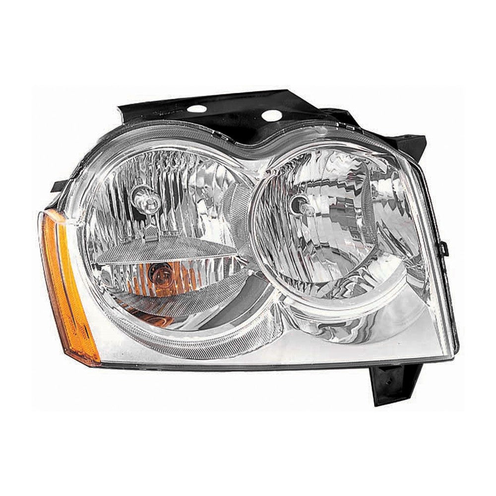Front Right Passenger Side Headlight Assembly 2005-2007 Jeep Grand Cherokee