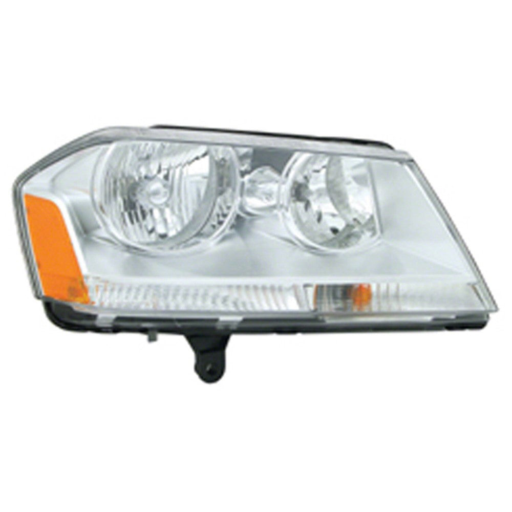 Front Right Passenger Side Headlight Assembly 2008-2014 Dodge Avenger