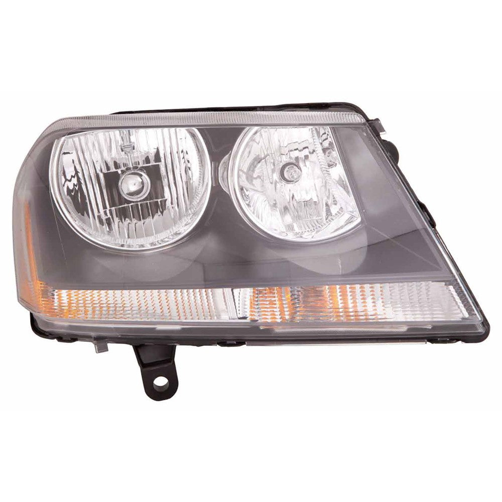 Front Right Passenger Side Headlight Assembly 2008-2014 Dodge Avenger