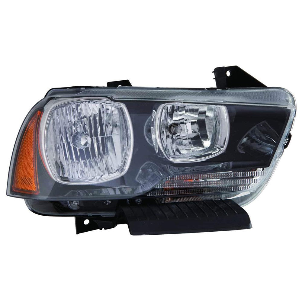 Front Right Passenger Side Halogen Headlight Assembly 2011-2014 Dodge Charger