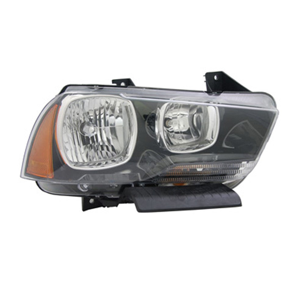 Front Right Passenger Side Halogen Headlight Assembly 2011-2014 Dodge Charger