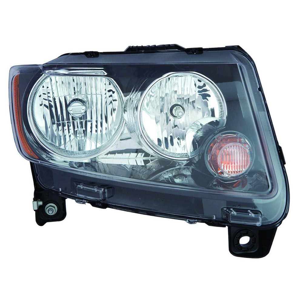 Front Right Passenger Side Halogen Headlight Assembly 2013-2017 Jeep Compass
