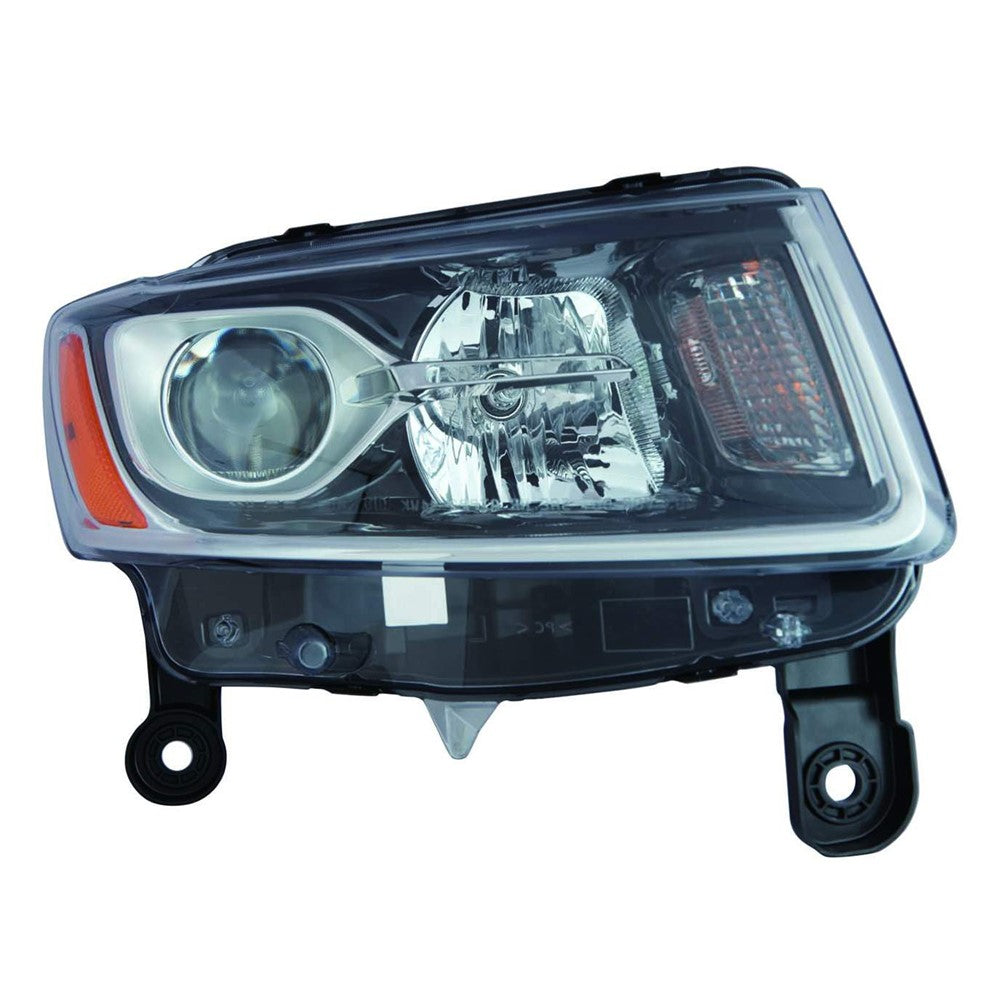 Front Right Passenger Side Halogen Headlight Assembly 2014-2016 Jeep Grand Cherokee