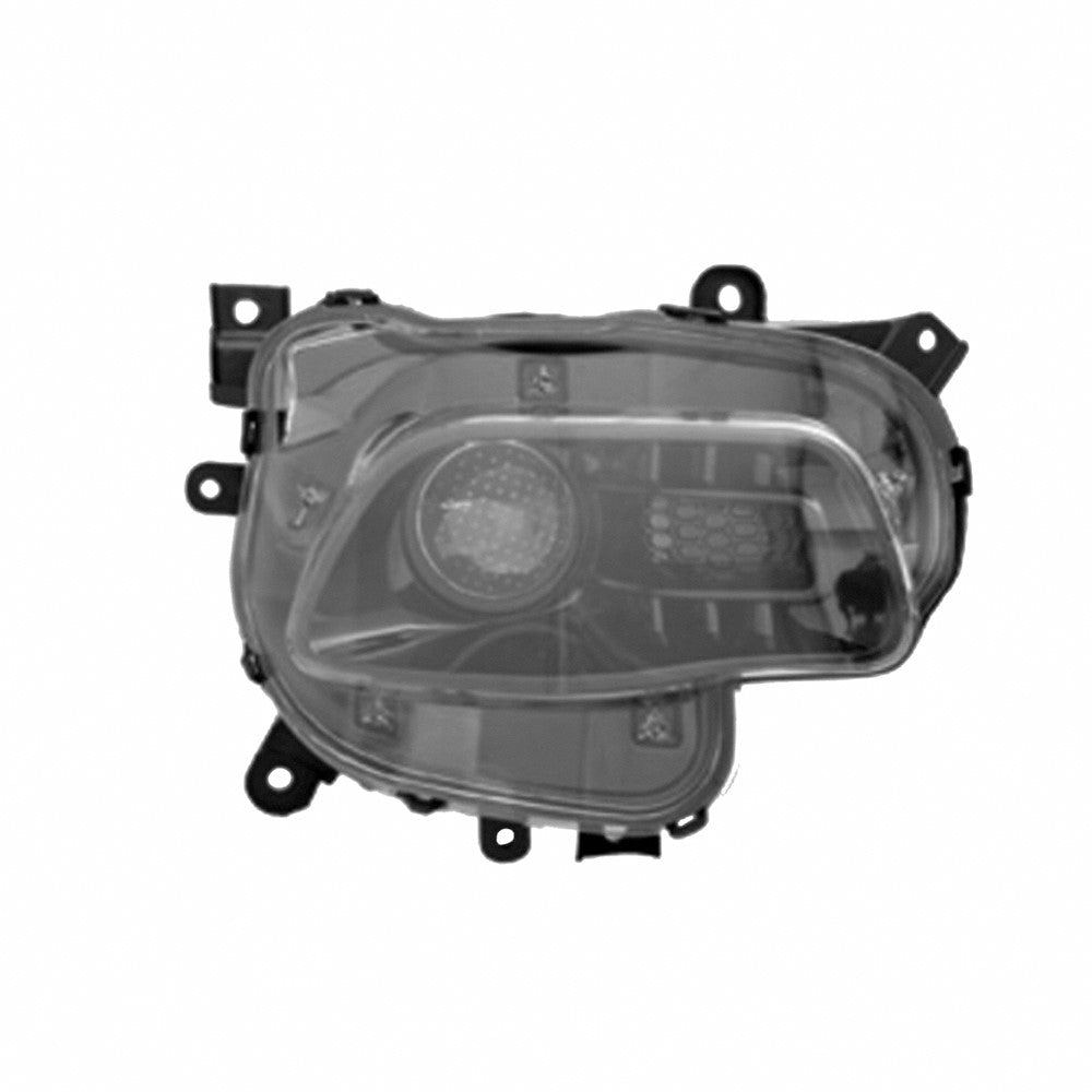 Front Right Passenger Side Halogen Headlight Assembly 2014-2016 Jeep Cherokee